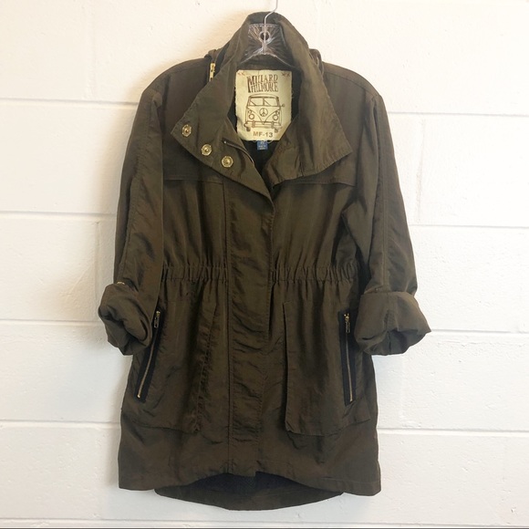 Millard Fillmore Jackets & Coats | Millard Fillmore Anorak Utility Jacket Olive Xs | Poshmark